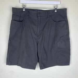PRANA Mens Ripstop Double Peak Cargo Shorts size 38